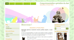 Desktop Screenshot of comportementaliste-chat-chaton.fr