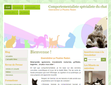 Tablet Screenshot of comportementaliste-chat-chaton.fr